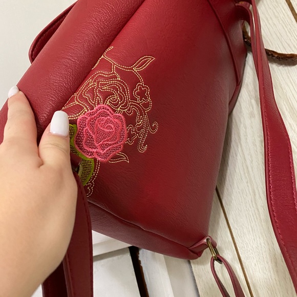 Loungefly Disney Beauty And The Beast Enchanted Rose Mini - Picture 2 of 4